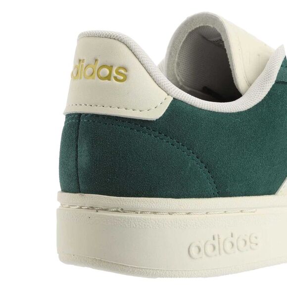 Adidas Mens Grand Court Alpha Leather Sneakers / Green